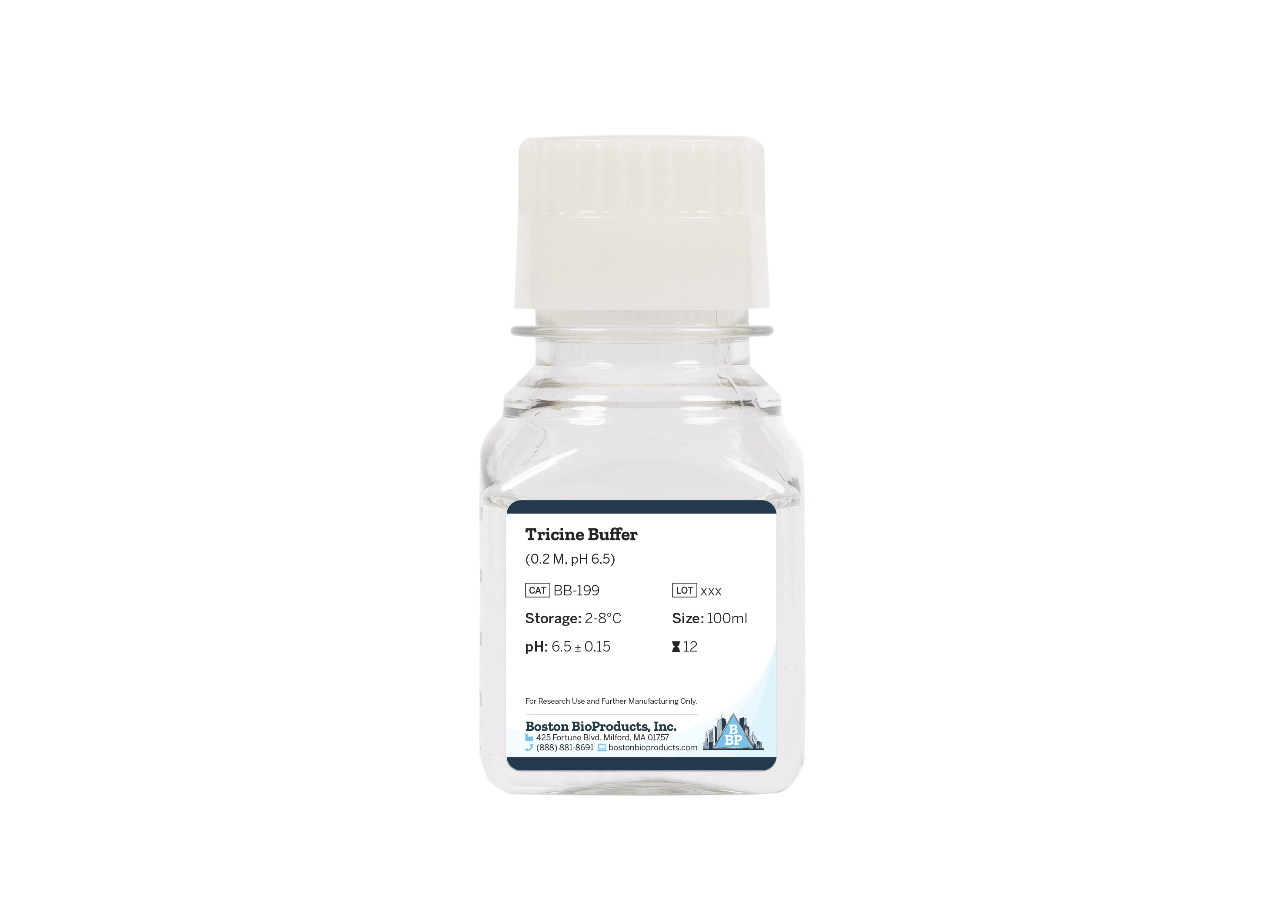 Tricine Buffer (0.2 M, pH 6.5)