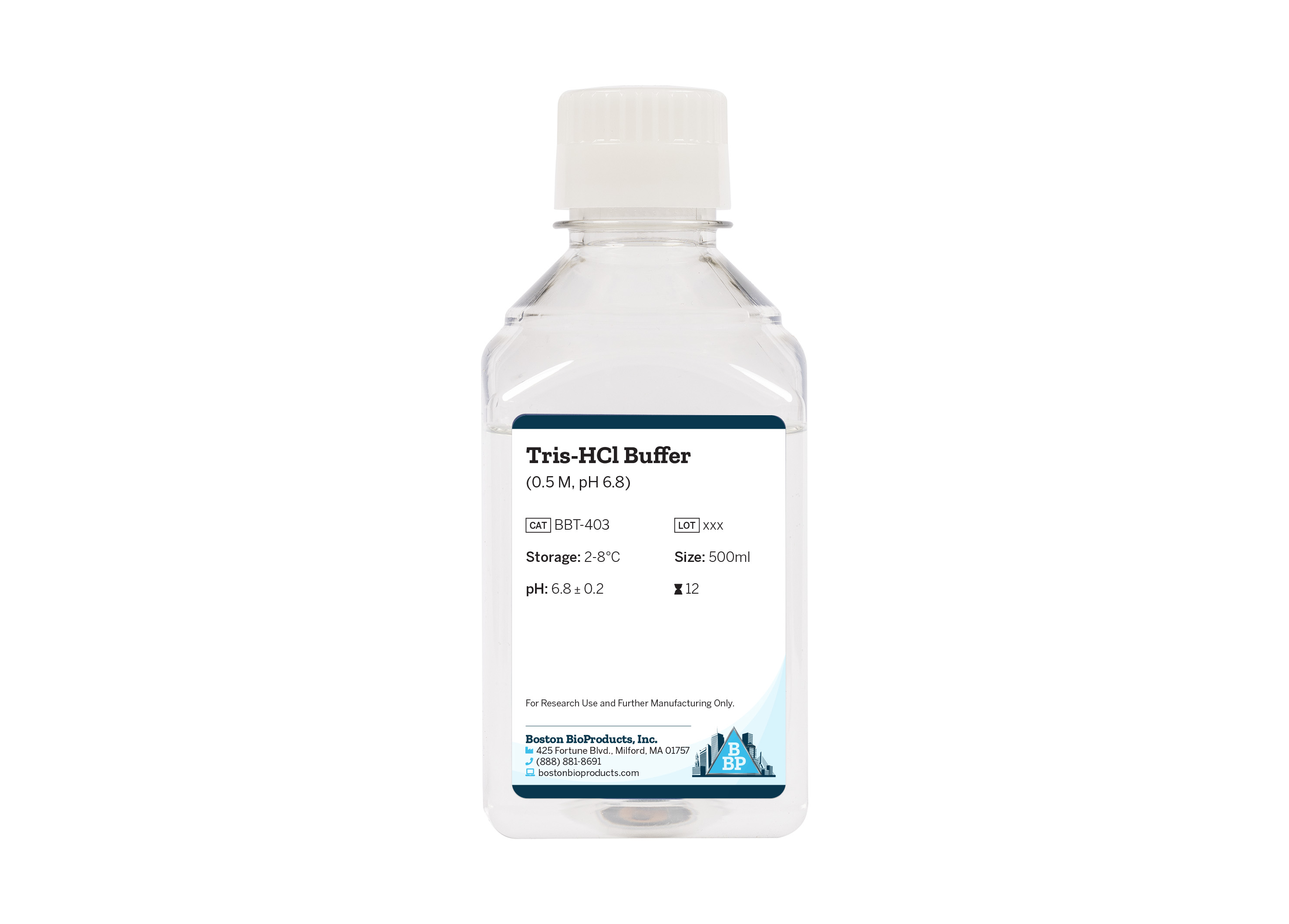 Tris-HCl Buffer (0.5 M, pH 6.8)