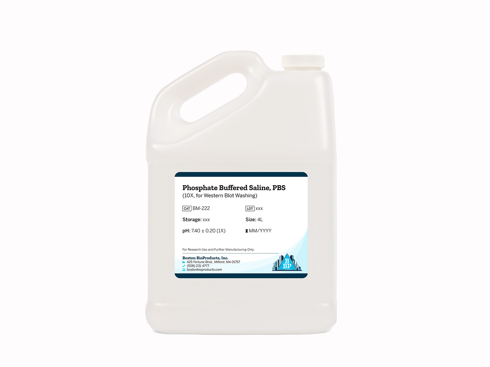Phosphate Buffered Saline, PBS (10X, for Western Blot Washing)