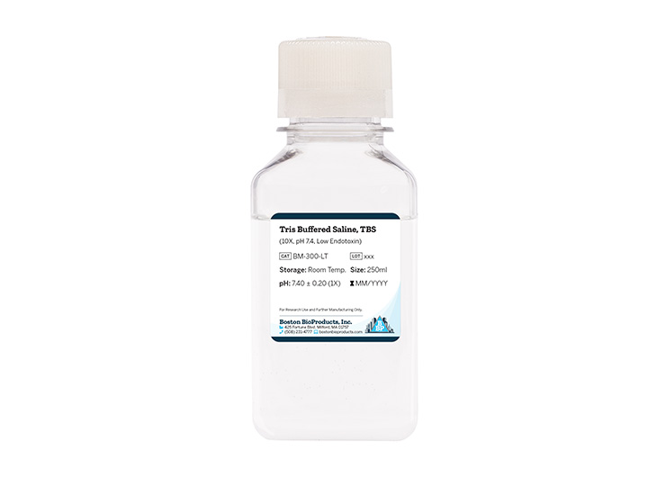 Tris Buffered Saline, TBS (10X, pH 7.4, Low Endotoxin)