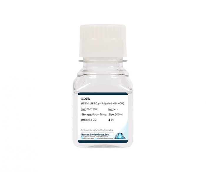 EDTA (0.5 M, pH 8.0, pH Adjusted with KOH) | Boston BioProducts