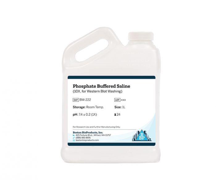 Phosphate Buffered Saline, PBS (10X, for Western Blot Washing)